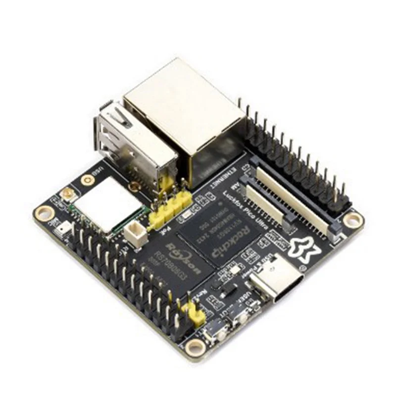

Luckfox Pico Ultra Встроенная плата разработки Luckfox Pico Ultra Linux 8G EMMC Микрофон Wifi6 Poe RV1106 с портом аудио и дисплея