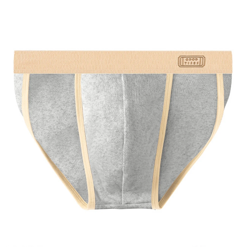 Men's 100% Cotton Underwear 2026 New Style Men's Briefs Fashionable Sexy Men Panties Mid-waist Plus Size Men Underpant