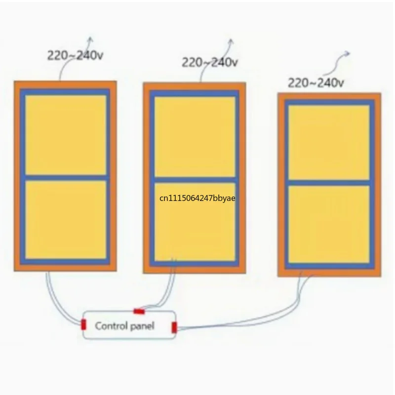 For Hidden Built-in Induction Cooktop Invisible Magnetic Hob Under Granite Ceramic Counter Commercial Stovetop