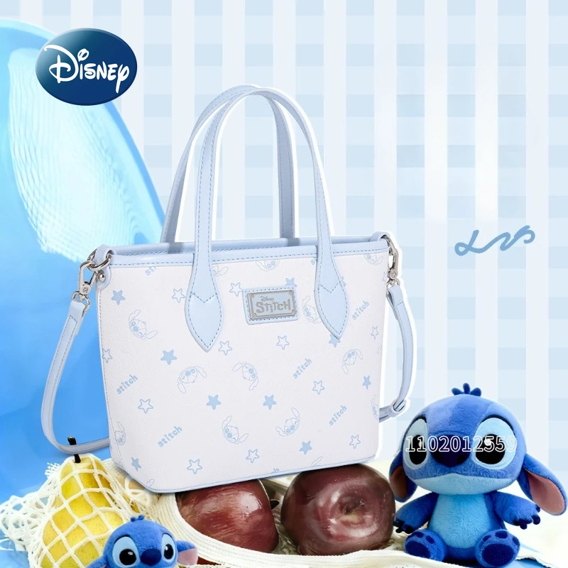 

Disney Stitch New Women's Handbag Luxury Brand Original Women's Shoulder Bag Cartoon Women's Bag Large Capacity High Quality