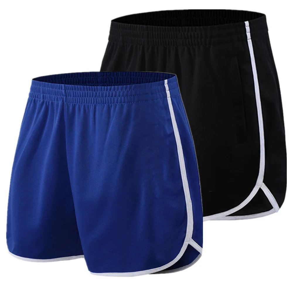 Mens Athletic Training Shorts Summer Quick Dry Loose Fitness Pants Breathable Running Sports Gear Gym Workout Apparel