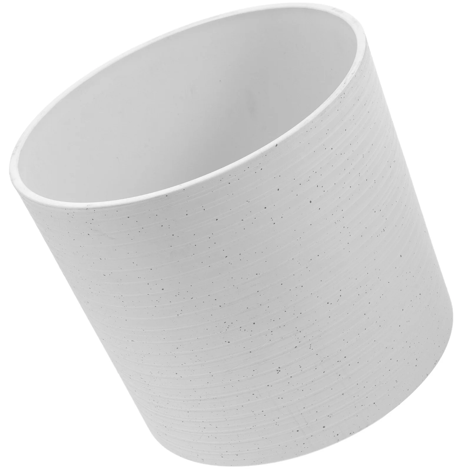 

1pc Resin Flower Pot Minimalist Lightweight Planter With Drainage Holes For Indoor Outdoor Garden Decor Modern Plant Container