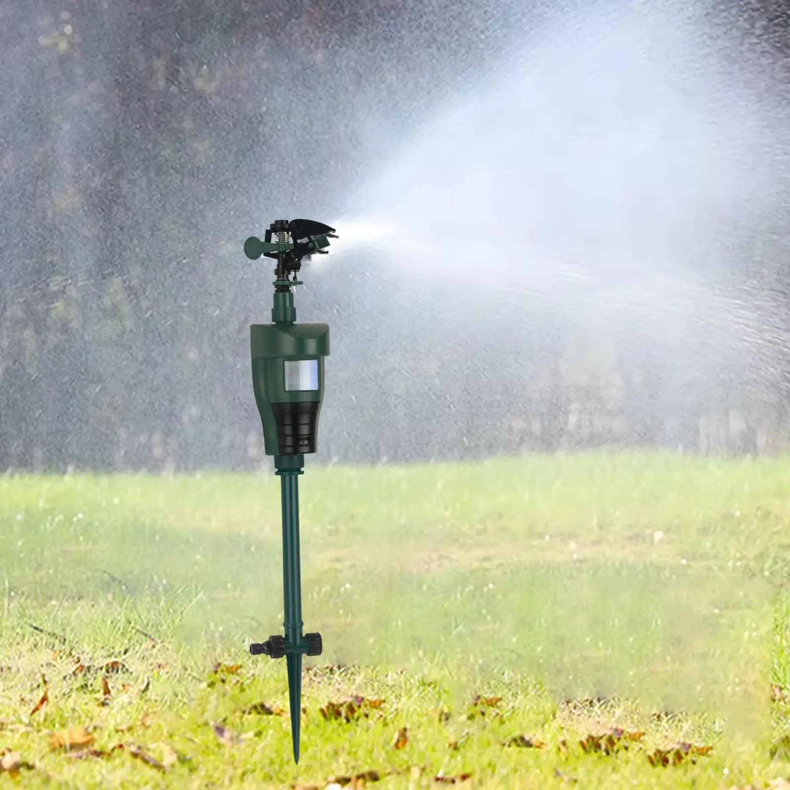 

Садовый опрыскиватель, активируемый движением, водоструйный сдерживающий, регулируемое покрытие для голубей, защиты птиц и животных