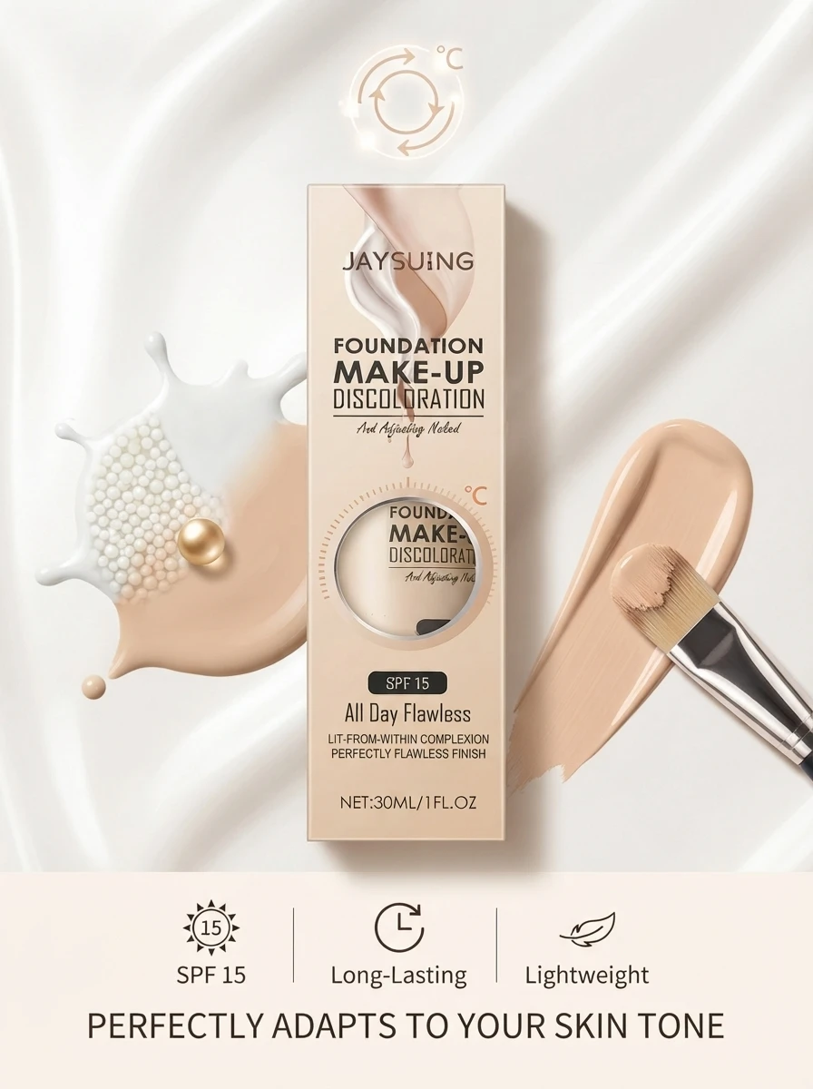 Foundation Magic Color Changing Foundation Liquid Soft Matte Long Lasting Hydrating Makeup Base Maquiagem Korea Makeup