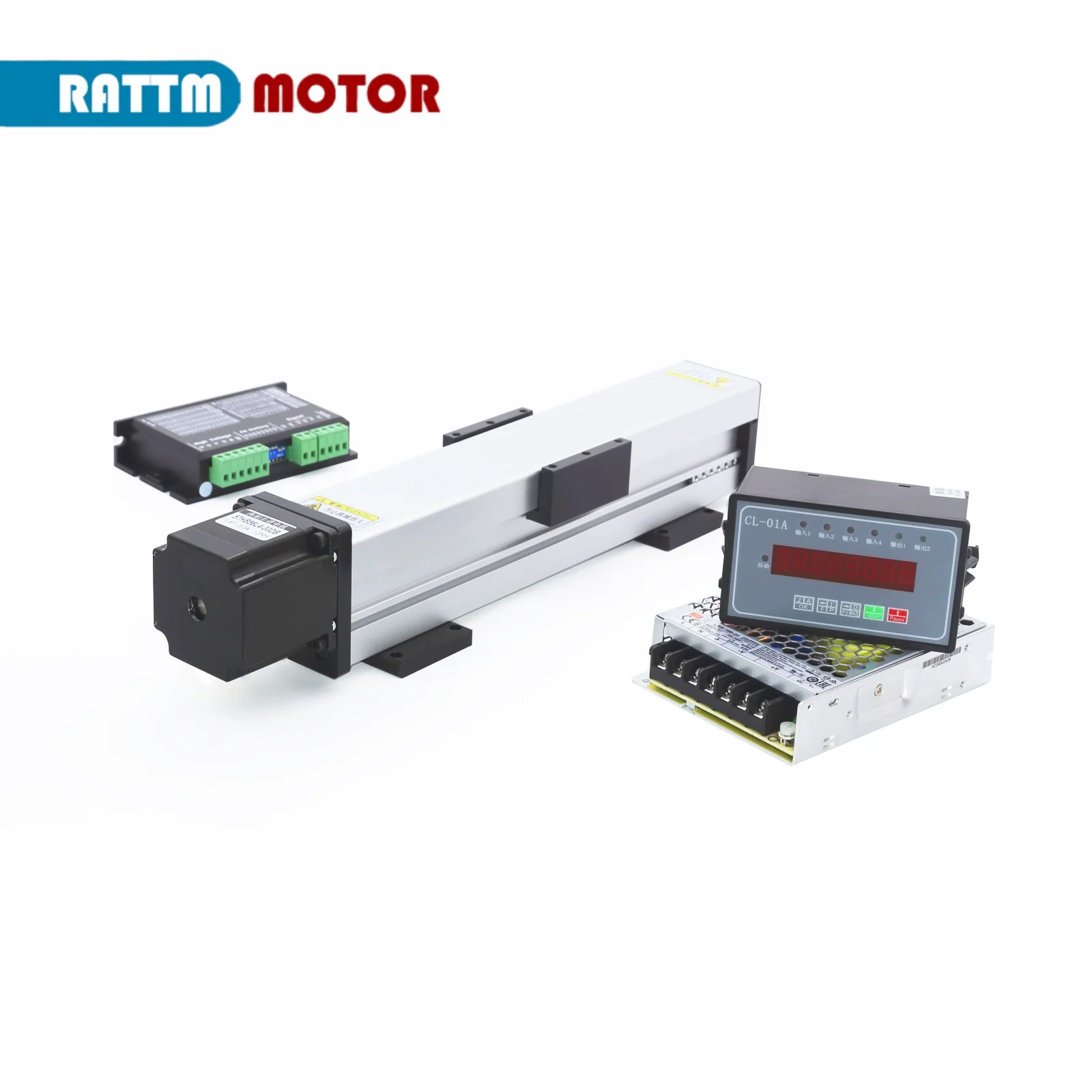 CNC Dustproof Fully Enclosed Module XY Axis Sliding Table Ballscrew 1605 1610 Linear Guide Module Rail Panel Motion Stage