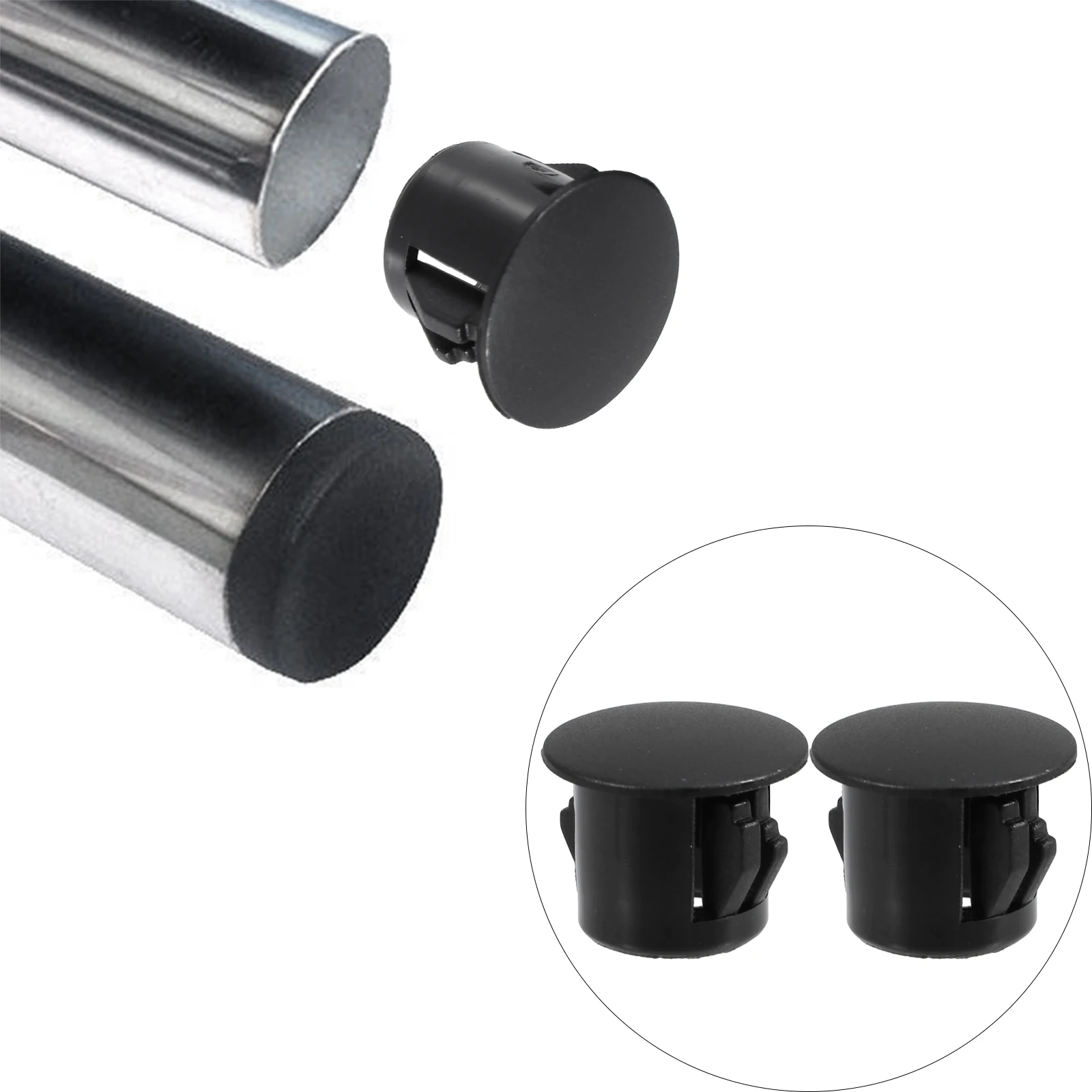 

100 шт. заглушки, круглые нейлоновые чехлы, заглушки для ножек мебели, трубчатая вставка, прочная бесшумная защита пола