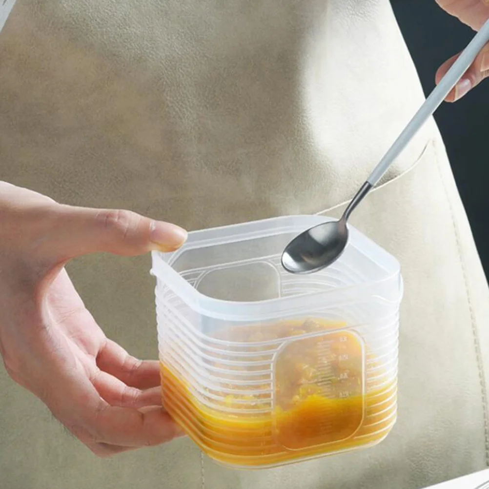 

7 pcs Airtight Food Storage Containers Transparent Freezer Safe Microwave Refrigerator Fresh Container Box Keep Clean Tidy
