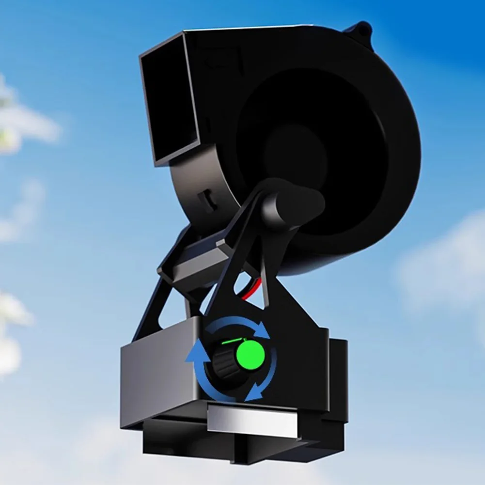 

Портативный вентилятор с бесщеточным двигателем для эффективного воздушного потока. Для дома и улицы. Низкий уровень шума.