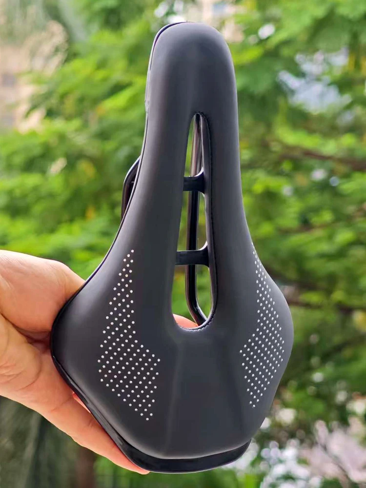 AliExpress GOLDIX breathable comfortable lightweight hollow breathable mountain road bicycle saddle bicycle accessories big butt cushion