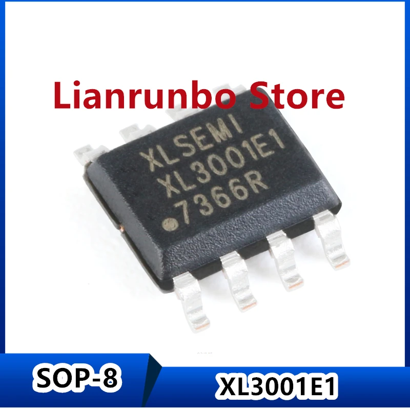 Chip driver arus konstan LED buck XL3001E1 SOP-8 3A 40V 220KHz asli baru