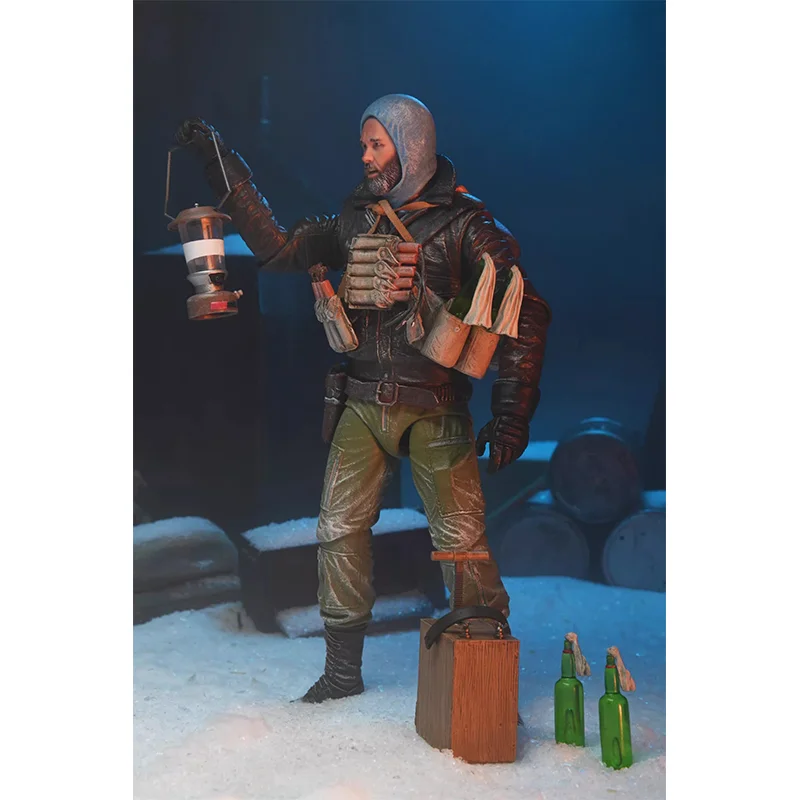 In Stock Original Neca The Thing Ultimate Macready Last Stand Anime Figure Neca 04952 Action Figure Doll Statues Toys Kids Gift