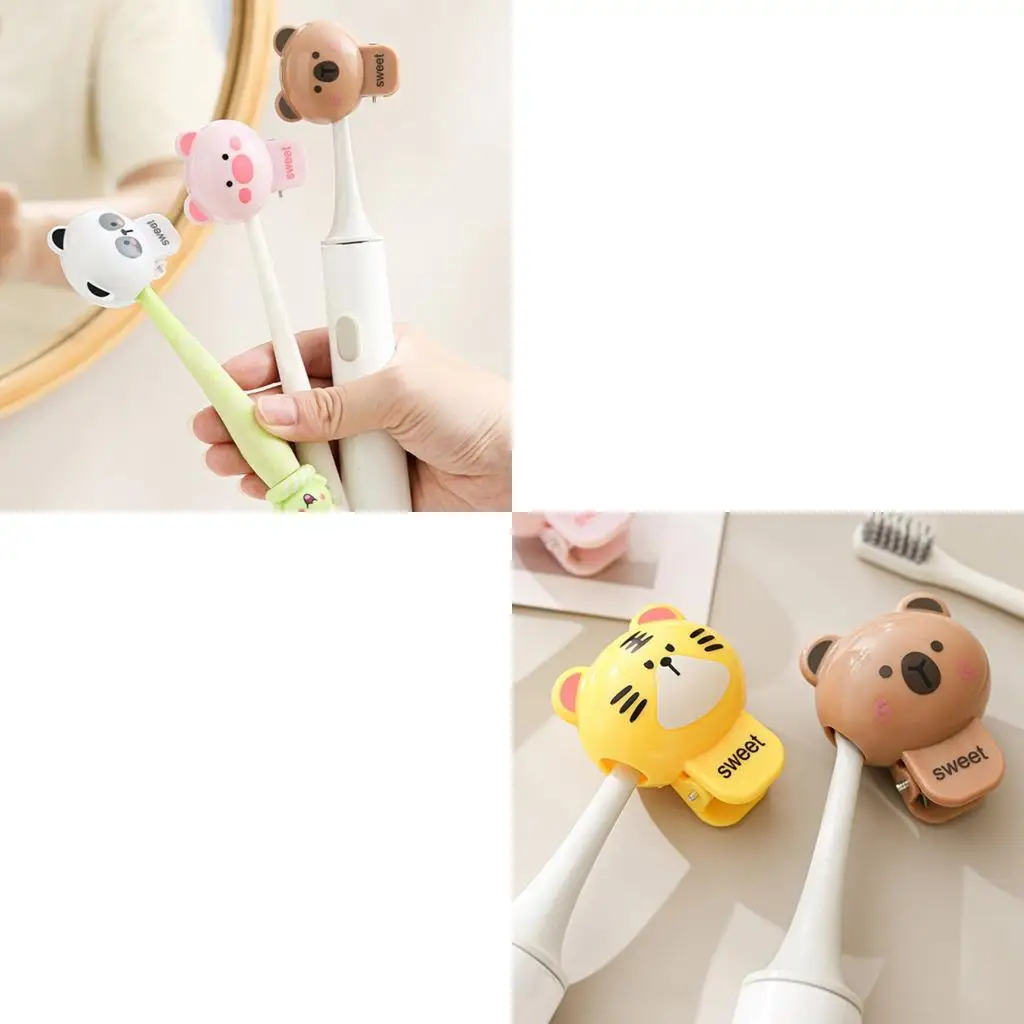 Panda Toothbrush Holder Travel Essential Plastic Storage Case