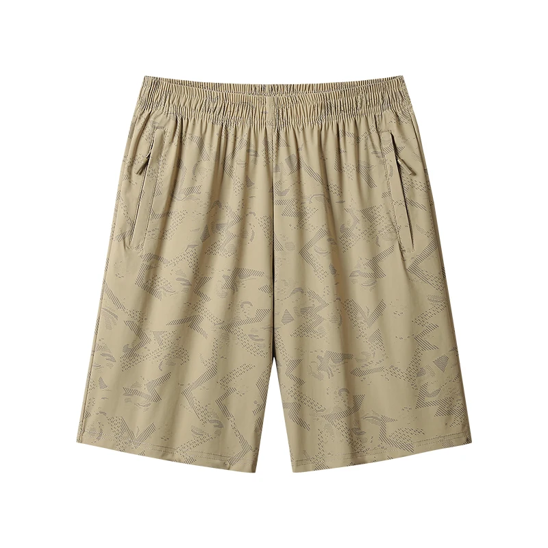 Summer New Korean Version Ice Silk Pants 5-Point Pants Men'S Thin Quick Drying Fashionable Versatile Sports And Casual Shorts