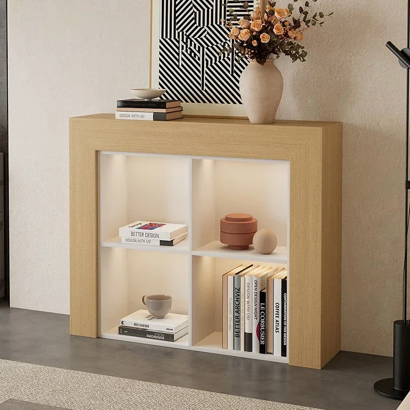 TTNordic Simple Medieval Fireplace Cabinet Log Silent Wind Fireplace Rack Decorative Storage Cabinet