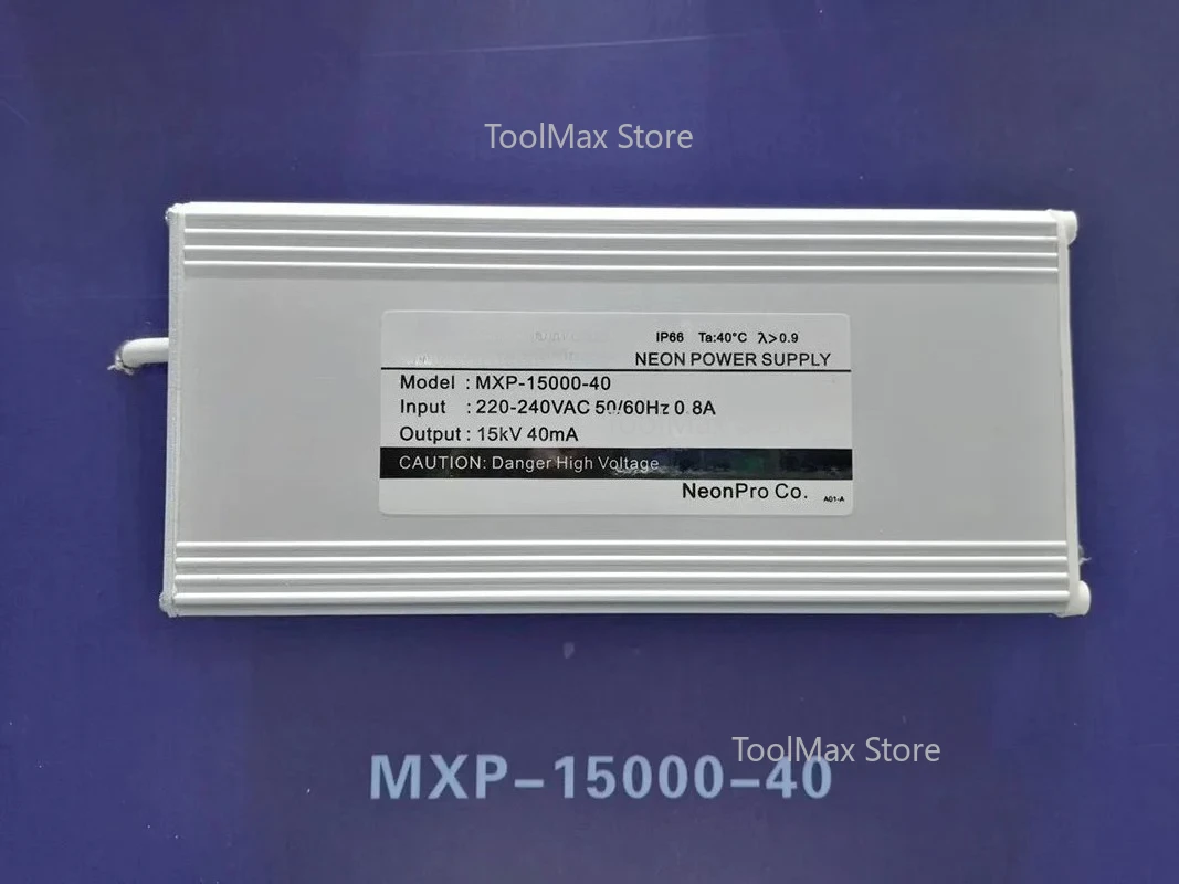 High Brightness Neon Sign Transformer Power Supply Neon Light Rectifier Ballast Output 15kVAC 40mA 192W Input 220V 50/60Hz