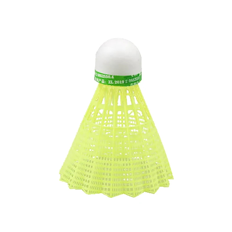 LED Badminton Ball Glowing Light Up Plastic Badminton Shuttlecocks Colorful Lighting Balls Sports Training In/Outdoor Game