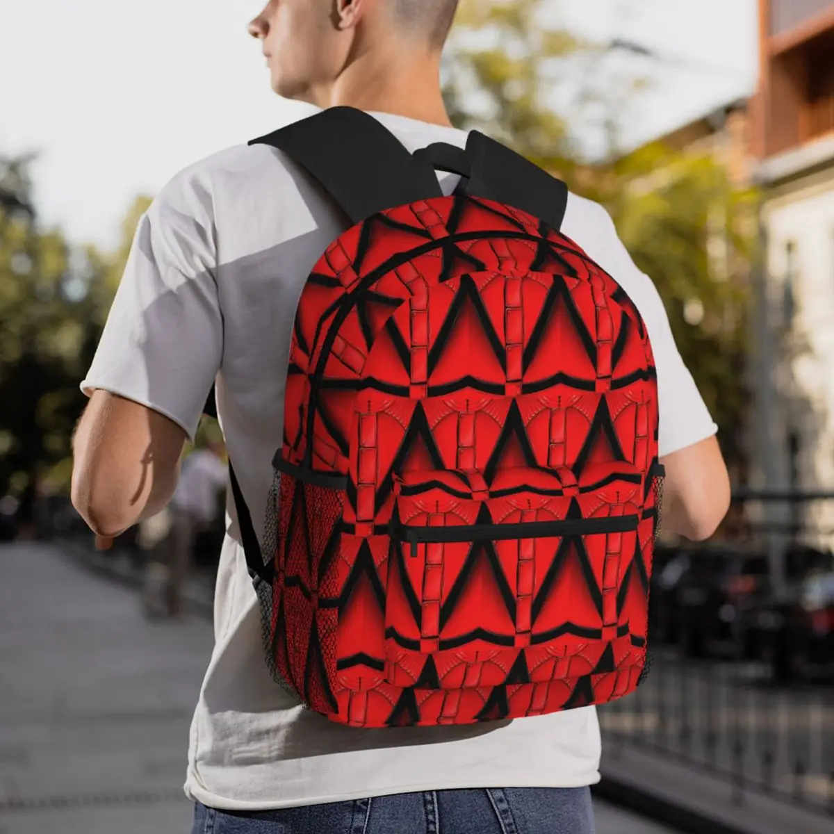 Thriller Michael Jackson Backpack Daypack Large Capacity Kids BookBag School Bag Shoulder Bags for Men Women
