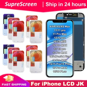 Bilashmart JK iPhone X XR XS max 11 12 13 mini LCD Display Touch Screen Digitizer iPhone 14 15 16 Pro Max 14 15 16 plus Display