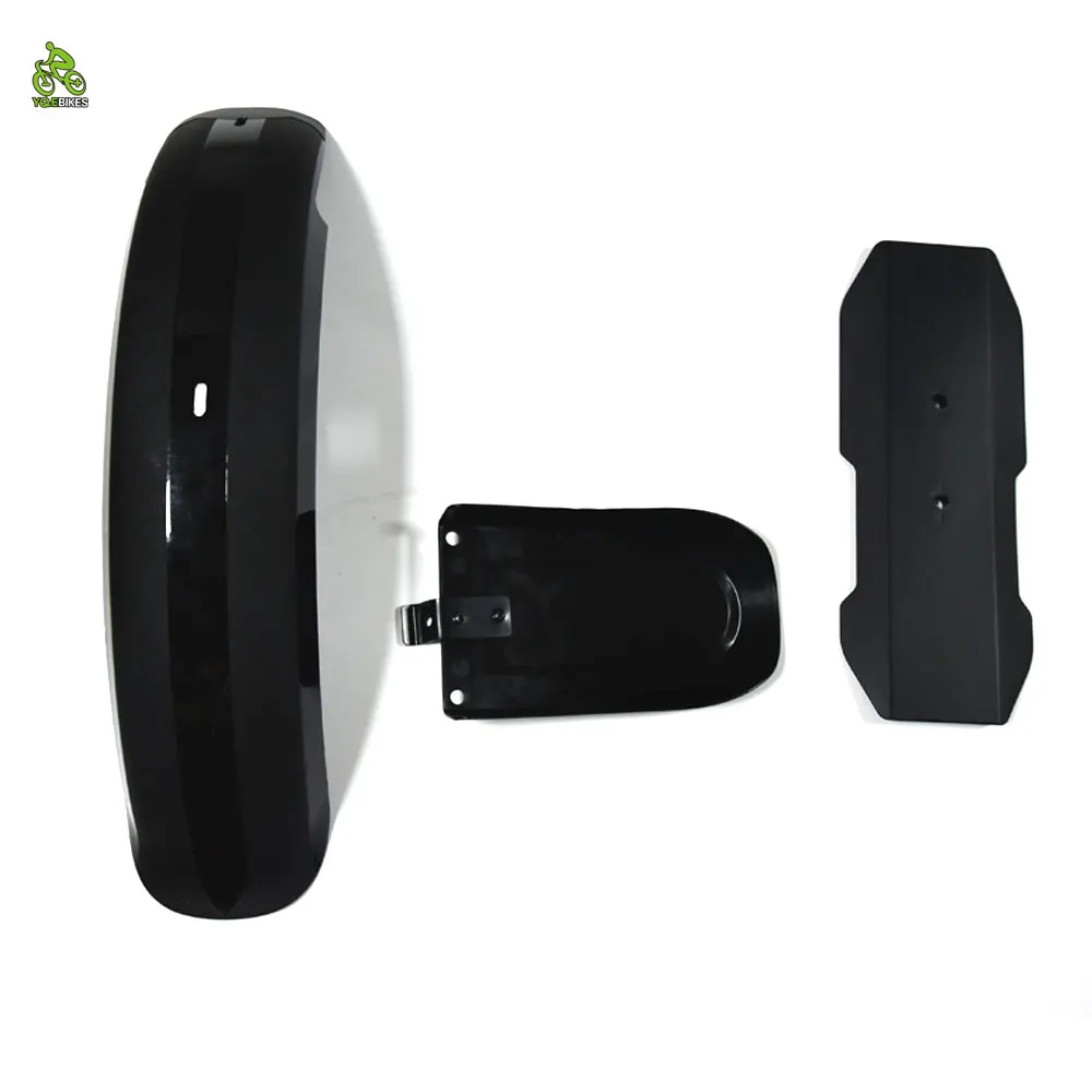 Super Light e bike 73 S2 Fat Snow Bicycle Fenders 3 pcs 20*4.0 Electric Bicycle Mudguard Fat e-bike Fender Front Rear Mud Guard