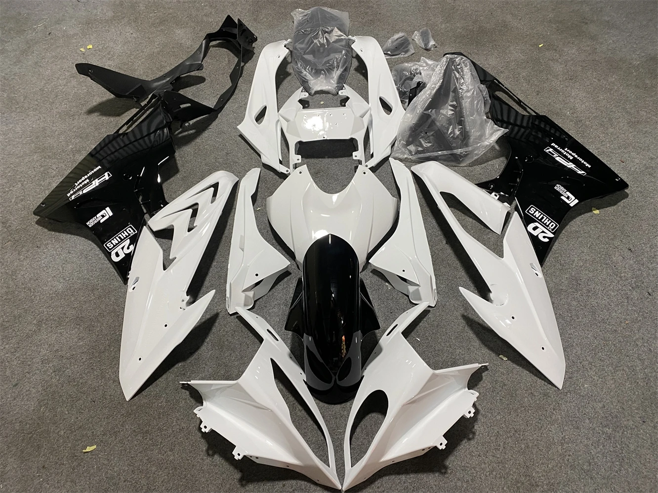 

Motorcycle Fairing Kit fits S1000RR 15 16 year S1000 2015 2016 Fairing Black White motorcycle shell