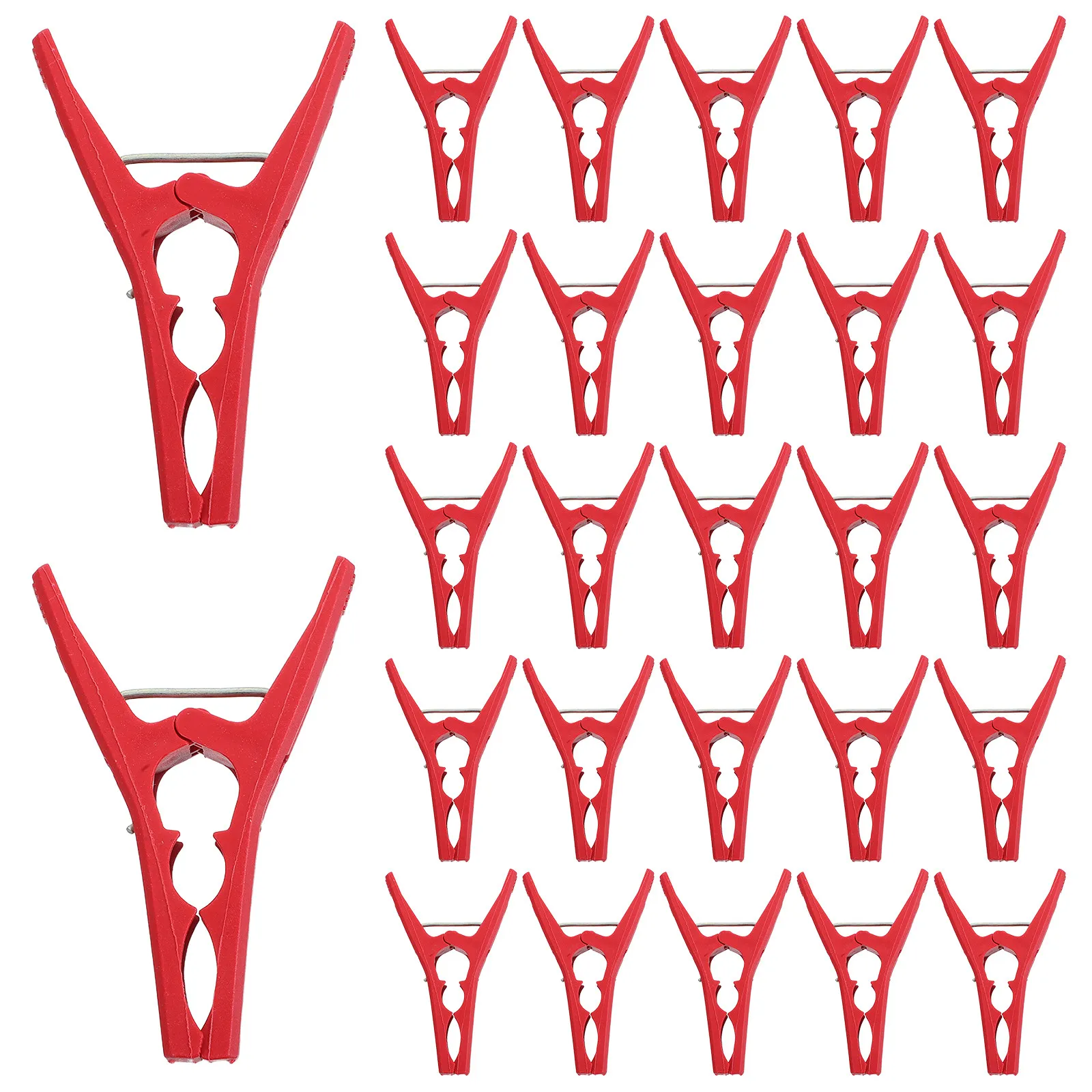 100Pcs Plastic Vine Clips Reusable Plant Support Clips for Tomato Grape Orchid Vegetable Plants Indoor Outdoor Gardening