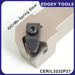 CER3232P27 External Threading Turning Tool Holder Cutting Tools Lathe Thread Cutter For 27ER Carbide Insert