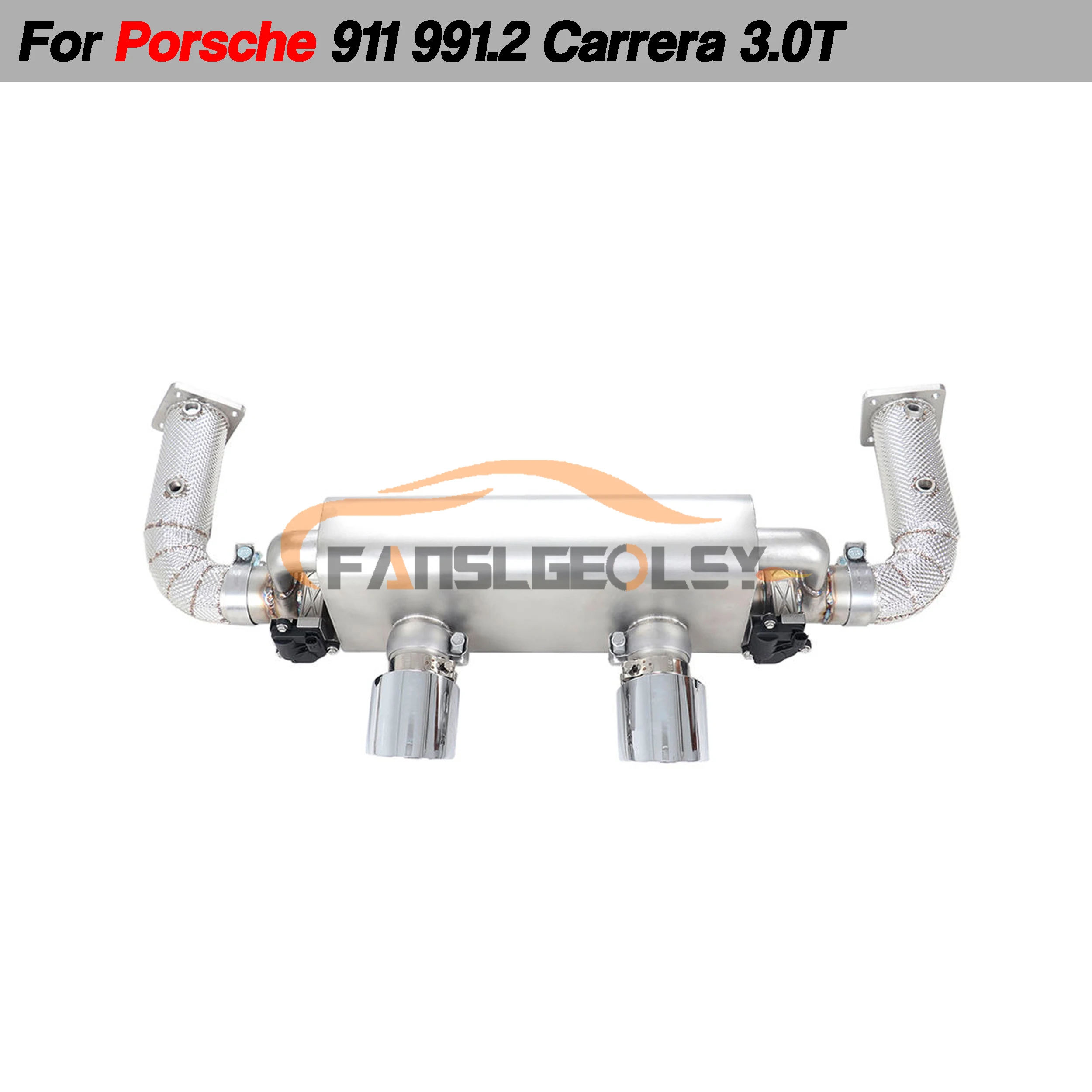 

Stainless Steel Exhaust Catback Performance Valvetronic System Auto Parts For Porsche 911 991.2 Tuning Muffler Pipes