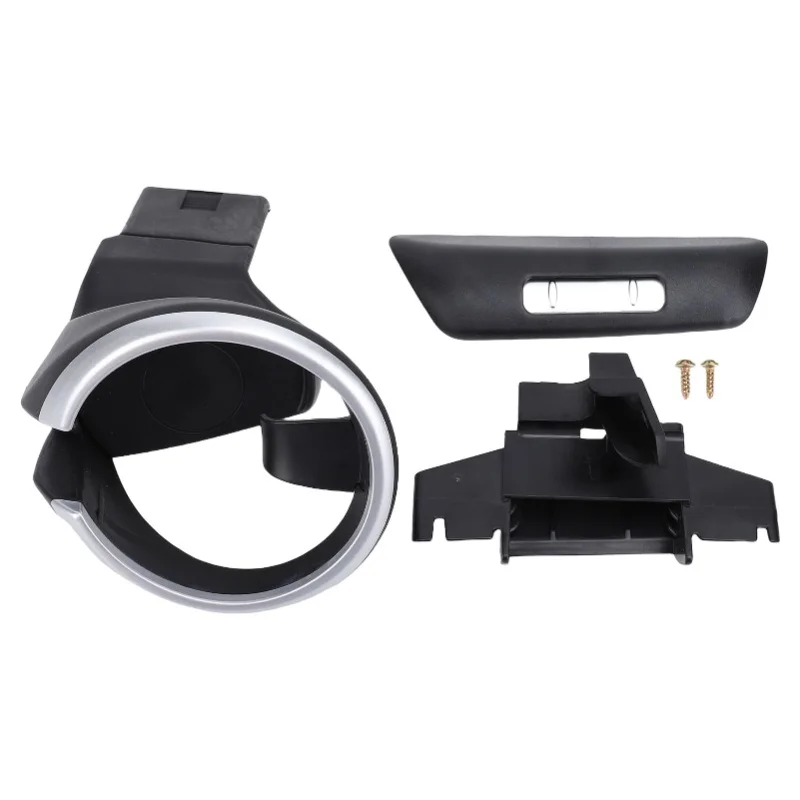 Front Cup Drink Holder Assembly Kit Stable Holding Easy Reach 51160443082 Replacement For 128i 135i 135is E82