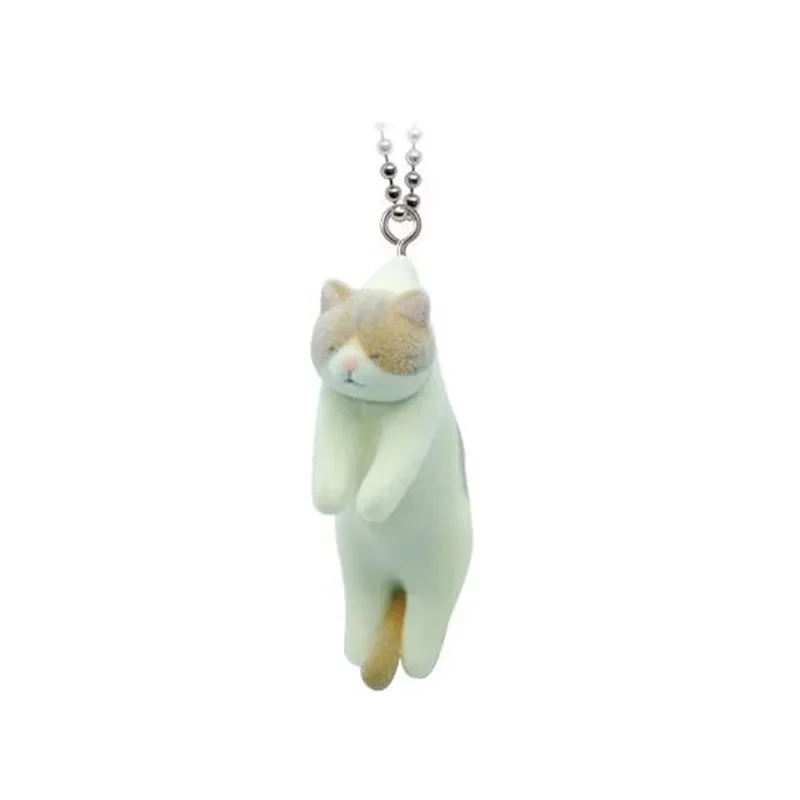 Hanging Cat Series Gashapon Toys Siamese Cat White Cat Lovely Figure Model Ornaments Pendants Toys