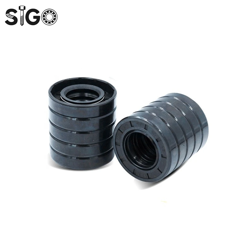 

SIGO 30x68x10 30x70x10 30x77x6/9 Nitrile Rubber NBR 2 Lip Spring TC Gasket Radial Shaft Skeleton Oil Seal