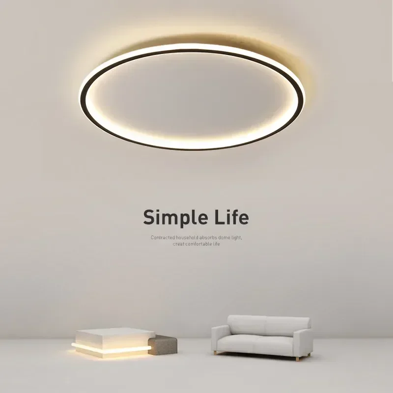 Imagem -05 - Lâmpada do Teto Led Moderno para Sala de Estar Quarto Corredor Sala de Estudo Varanda Luz Lustre Decoração Home Luminárias