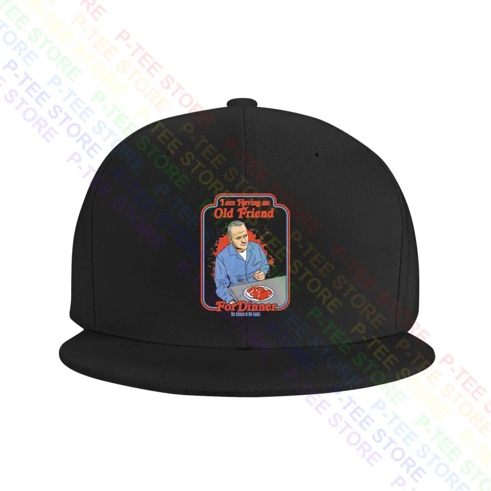 

Silence Of The Lambs Movie Lector Having An Old Friend For Dinner Baseball Cap Snapback Caps Knitted Bucket Hat