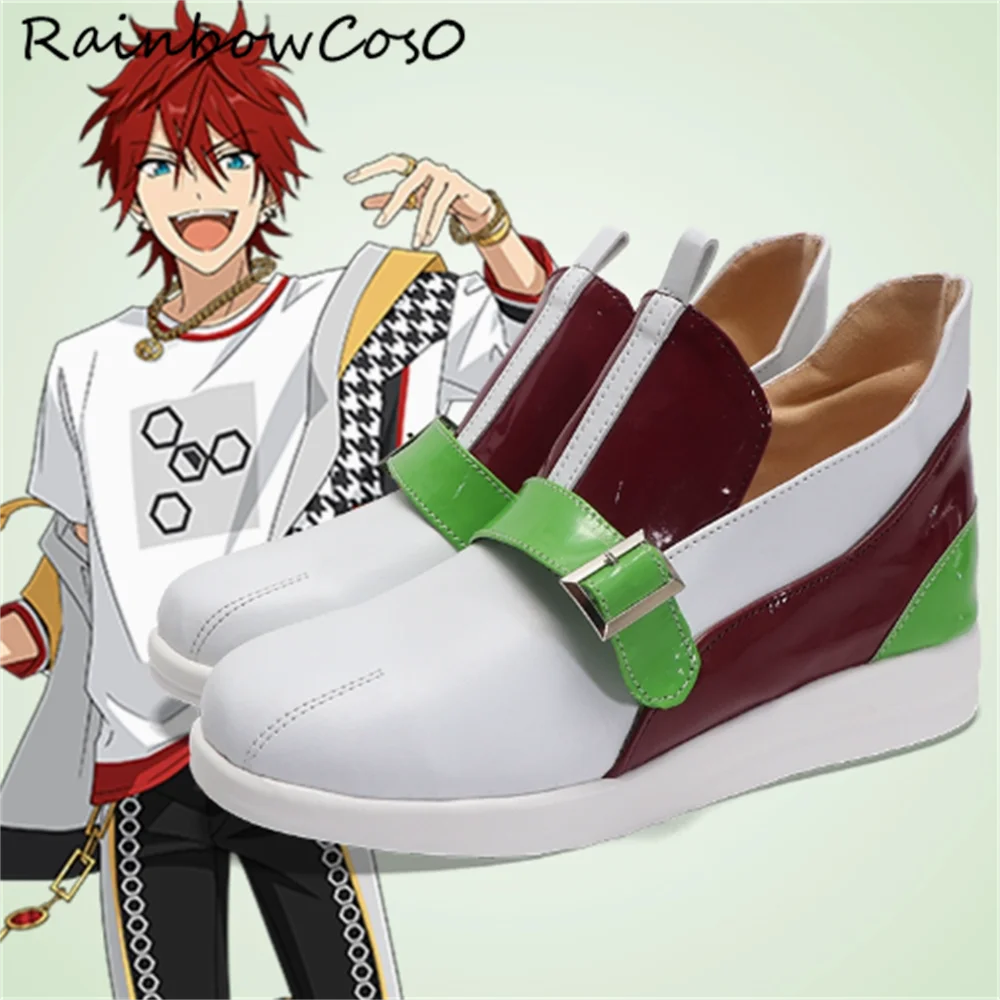 Edward Elric Fullmetal Alchemist Cosplay Shoes Boots Game Anime Halloween RainbowCos0 W4511