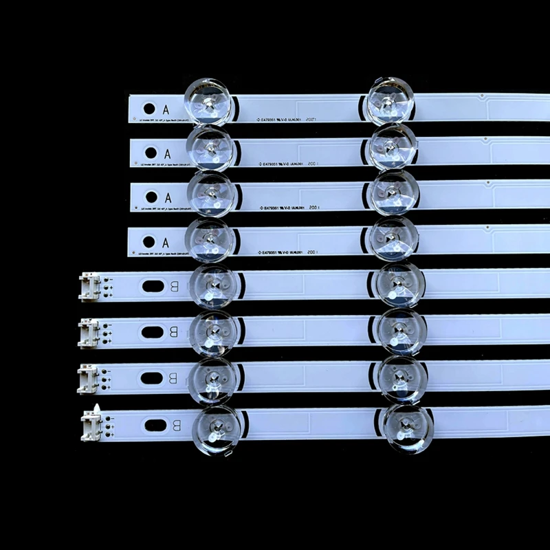 ABNO-8 шт. светодиодная лента для подсветки для DRT 3,0 42 A/B 42LB653V 42LF560V 42LF562V 42LF564V запасные части для светодиодной ленты подсветки