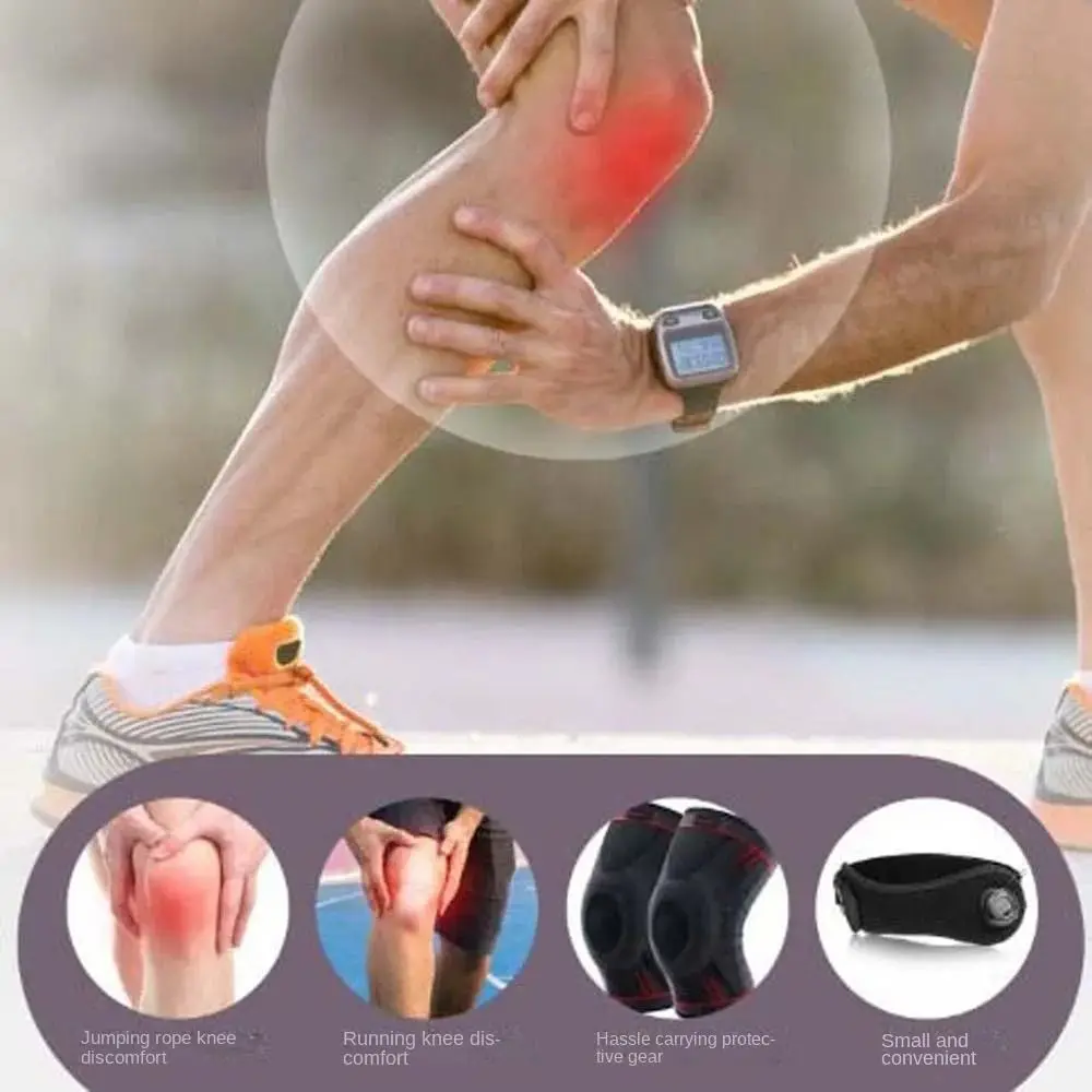 Adjustable Knob Sports Knee Guard Band Protecting Meniscus Prevent Ligament Strain Patellar Strap Knee Pads Tendon Injury