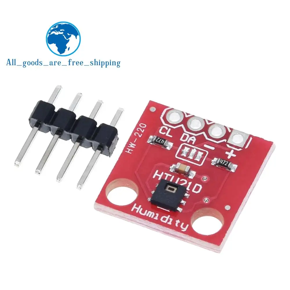 TZT HTU21D Temperature Humidity Sensor GY-213V-HTU21D I2C Replace SHT21 SI7021 HDC1080 Module for arduino