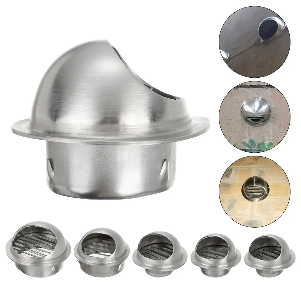 

And Rat Air Circulation Round Vents Waterproof Cap Ducting Ventilation Grilles Exterior Wall Air Vent Vent Outlet Cover