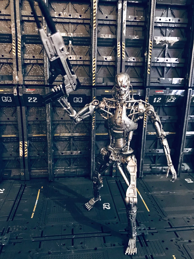 NECA The Terminator Endoskeleton T-800 PVC-Actionfigur The Terminator 2 Sammlermodell Spielzeug Bewegliche Montagepuppe – Detail 18