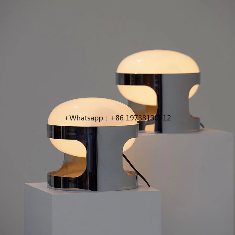 

Postmodern Personality Designer Glass Table Lamp Nordic Creative Bedroom Desk Bedside Lamp Exhibition Hall Art LED Table Lamp