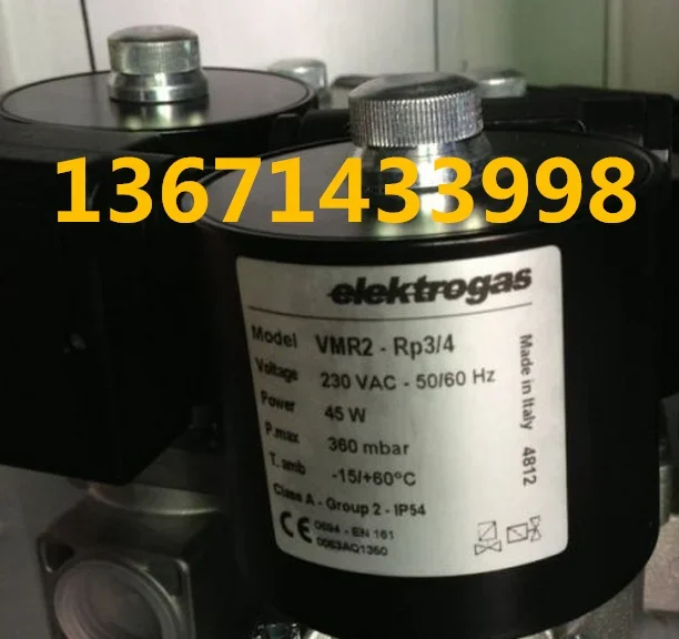 

2025 Natural Gas Liquefied Gas Solenoid Valve VMR2- RP3/4 Burner DN20 Solenoid Valve