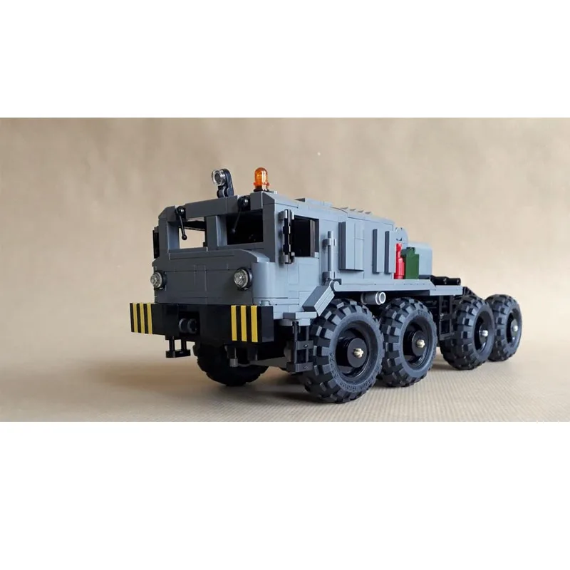 

MOC-101477 New Military MAZ 537 Cargo Sports Truck Building Block Model 864 Parts MOC Creative Boy Children's Birthday Toy Gift