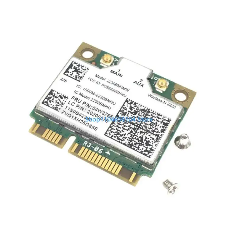 Original Wireless Wifi Card 2230BN 2230BNHMW 2230BGN Mini PCIe Laptop Adapter 300M+BT4.0 Wireless Card 2 in 1 N2230