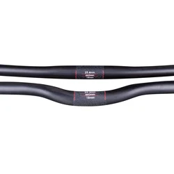 FCFB  no logo Matte Black Full UD Carbon Fiber Mountain Bicycle Handlebar Bike MTB Parts 25.4*580/600/620/640/660/680/700mm