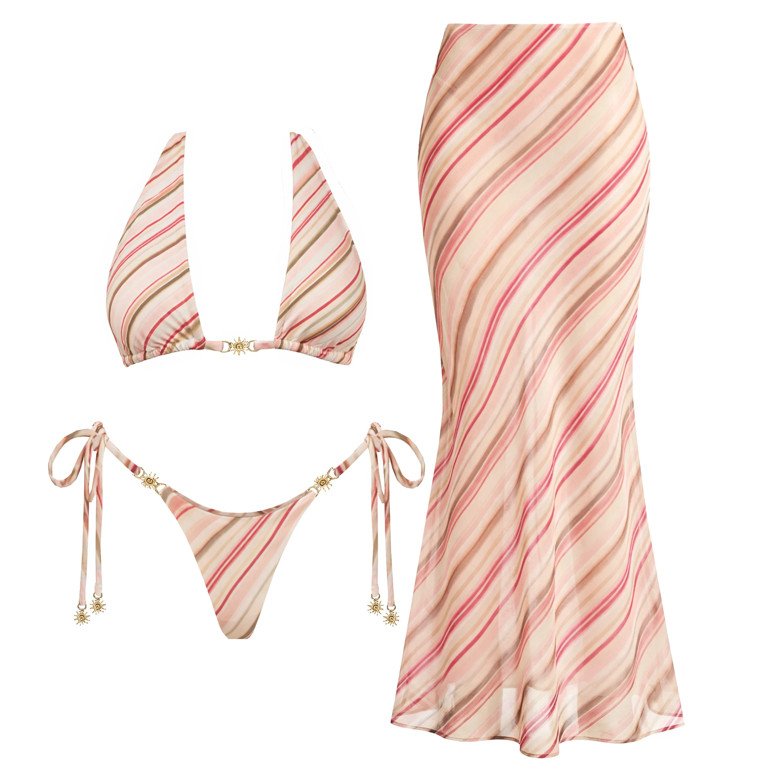2026 Bikinis Sexy Women Swimsuits Swimwear Bikini Set Chain Bathing Suit Beachwear Brazilian Biquini Female Beachwear 2026