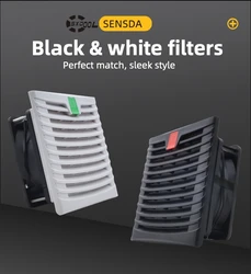 Analyste de filtres étanches pour ventilateur, boîtier, ventilateur de refroidissement, anti-poussière, 803x150mm, 150x38mm, AC, EC, 120 V, 115V, DC 12V, 24V, 230