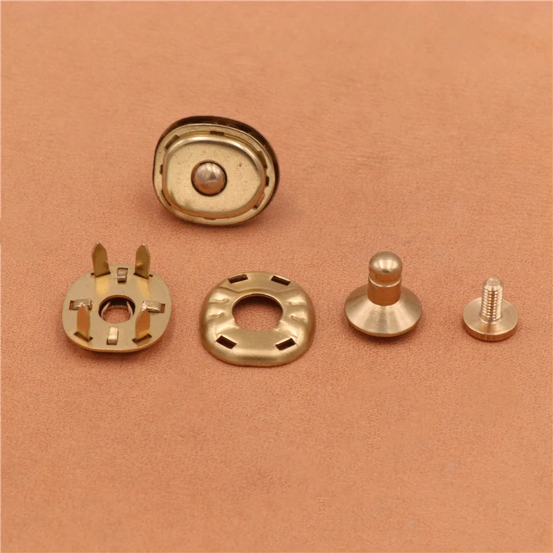 Metal Clasp Lock for DIY Handbag, Craft Bag, Purse Buckle, Hardware Tool, Leather Accessories, 5Pcs