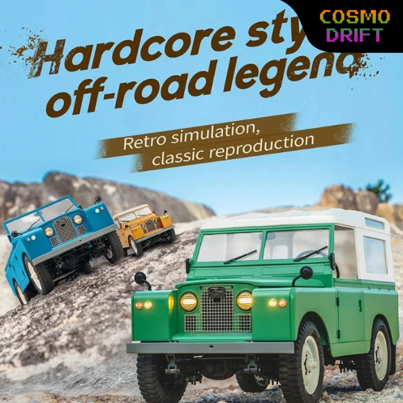Fms 1/12 Licensed Land Rover II Rc Car 4Wd Electric Remote Control Off Road Vehicle Simulation Collectible Rc Model For Hobby