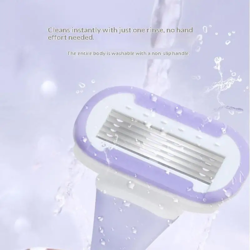Blades Razor Sensitive Skin Replaceable Refill Floating Blade Non Slip Handle Lubricating Bar Men Hair Shaver Trimmer