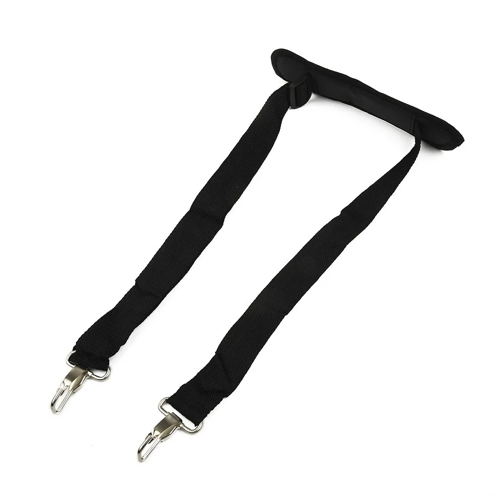 Tracolla per imbracatura per decespugliatore e trimmer con gancio per il trasporto Tracolle regolabili Cintura Accessori per decespugliatore da giardino