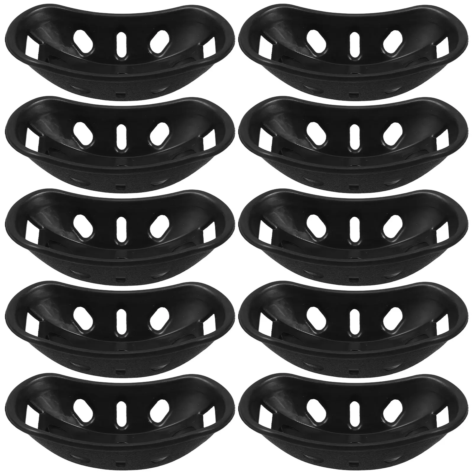 

10 Pcs Safety Chin Pad Guard Protector Bags Straps Pads Guards for Soccer Tpr